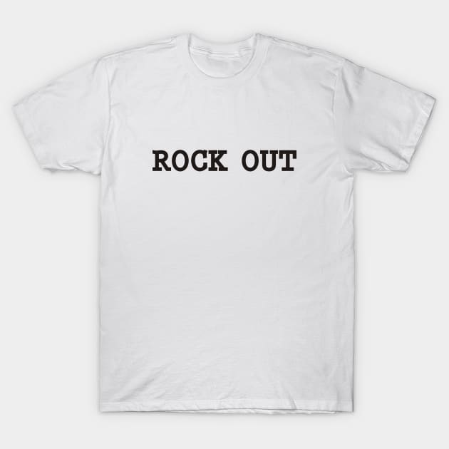 That Awkward Moment - Rock Out T-Shirt by grekhov